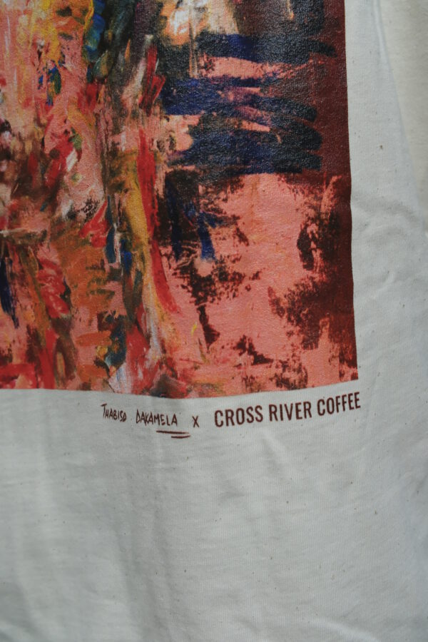 Thabiso Dakamela x Cross River Coffee T-Shirt "Serendipity" – Bild 3
